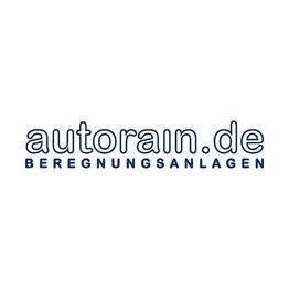 Logo mit Text: "autorain.de Beregnungsanlagen".