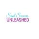 Text "Soul Success Unleashed" in blue and pink on a white background.