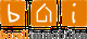 Logo von borel Immobilien: Symbole und Schrift in Orange und Grau.
