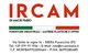 Logo di IRCAM con dettagli di contatto e servizi forniti.