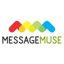 Logo with multicolored overlapping M's and the text "Message Muse" underneath.