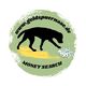 Hund sucht Geldbündel, Webadresse: geldspuernase.de, Text: Money Search.