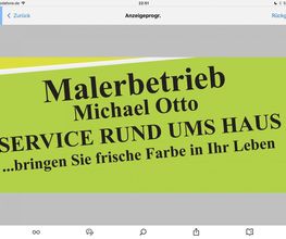 Malerbetrieb Michael Otto Logo