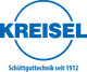 KREISEL Logo: „Schüttguttechnik seit 1912“ in Blau.