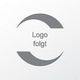 Graues, rundes Symbol mit der Aufschrift "Logo folgt" auf weißem Hintergrund.