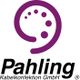 Logo von Pahling Kabelkonfektion GmbH mit stilisiertem lila Kabelmotiv.