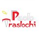 Logo con scritta "Paolo Traslochi" in rosso e bianco, simbolo giallo in alto a sinistra.