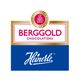 Logo von Berggold Chocolatiers und Heinerle, mit traditionellem Siegel seit 1876.