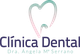Logotipo de Clínica Dental, Dra. Ángela Mª Serrano, con un diseño de diente estilizado.