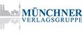 Logo der Münchner Verlagsgruppe mit Stadtsilhouette im Hintergrund.