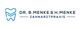 Logo von Dr. B. Menke & H. Menke Zahnarztpraxis mit Zahn-Symbol.