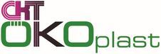 Logo mit Text "CHT ÖKOplast" in verschiedenen Farben.