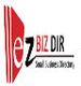Logo with text "ez BIZ DIR: Small Business Directory" in black and red.
