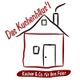 Logo mit gezeichnetem Haus, Text: "Das Kuchenhäus'l" und "Kuchen & Co. für Ihre Feier".