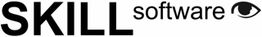 Logo mit dem Text "SKILL software" und einem stilisierten Auge.
