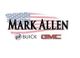 Mark Allen Buick GMC logo with American flag backdrop.
