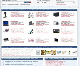 Startseite vom Preisvergleich Wir-Lieben-Preise.de