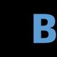 Logo con la scritta "BIM" in blu su sfondo nero.
