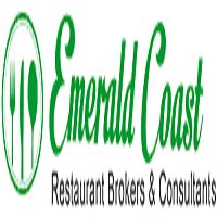 Logo of Emerald Coast Restaurant Brokers & Consultants with fork and spoon graphic.