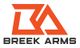 Orange Breek Arms logo with stylized "BA" letters above company name.
