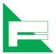 Grünes Logo mit einem stilisierten weißen "F" auf einem grünen dreieckigen Hintergrund.