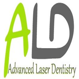 ALD logo with text "Advanced Laser Dentistry" in green and gray, modern style.