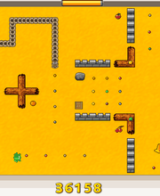 InGame Screen des Flashgames Froginator