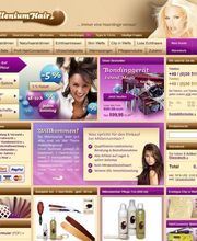 Onlineshop für Haarverlängerung