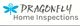 Logo with blue dragonfly icon and text: "Dragonfly Home Inspections."