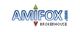 Logo mit Text: „AMIFOX.com BROKERHOUSE“, mit Pfeilen in grün und rot.
