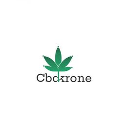 Grünes Blatt-Logo mit dem Text "Cbdkrone" darunter.