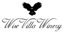 Wise Villa Winery logo with a flying owl above stylized script text.