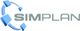 Logo von SimPlan mit stilisierten blauen Würfeln und grauem Schriftzug.
