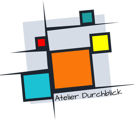 Durchblick- Glasgestaltung Logo