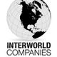 Interworld Companies logo featuring a globe with the Americas highlighted in black and white.