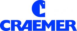 Blaues Logo mit dem Text "CRAEMER" und stilisiertem C im Kreis oben.