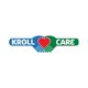 Logo with "Kroll Care" text, hands forming a heart shape in the center.