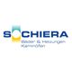 Logo von Sochiera: Bäder, Heizungen und Kaminöfen, mit einem stilisierten Farbverlaufkreis.