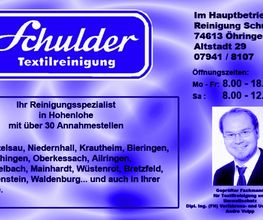 Reinigung Schulder