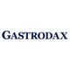 Textlogo „GASTRODAX“ in blauer Schrift auf weißem Hintergrund.