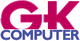 Logo mit pinkem "GK" und blauem "COMPUTER" darunter.