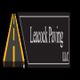Logo of Leacock Paving LLC with a stylized road on the left and company name on the right.