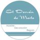 Circular logo con texto: "El Desván de Marlo, Mueble, Decoración, Regalo".
