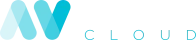 Logo con letras "XYcloud" en azul claro y gris sobre fondo blanco.