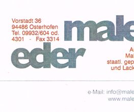 maler eder Logo
