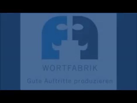 In dieser Reportage wird die Wortfabrik und Ihre beiden Trainerinnen vorgestellt.
Mehr über die Wortfabrik und Übungen sowie Tipps finden Sie auf dem WORTFABRIK YOUTUBE KANAL unter:
https://www.youtube.com/watch?v=hcKCXOuVFm4&feature=youtu.be
