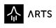 Schwarzes Logo mit stilisiertem Raketenmotiv und dem Schriftzug "ARTS" daneben.