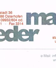 maler eder Logo
