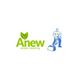 Logo: "Anew Carpet Cleaning" with a leaf and a figure cleaning a carpet.