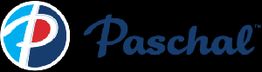 Logo with a stylized "P" inside a circle and the word "Paschal" in blue script.